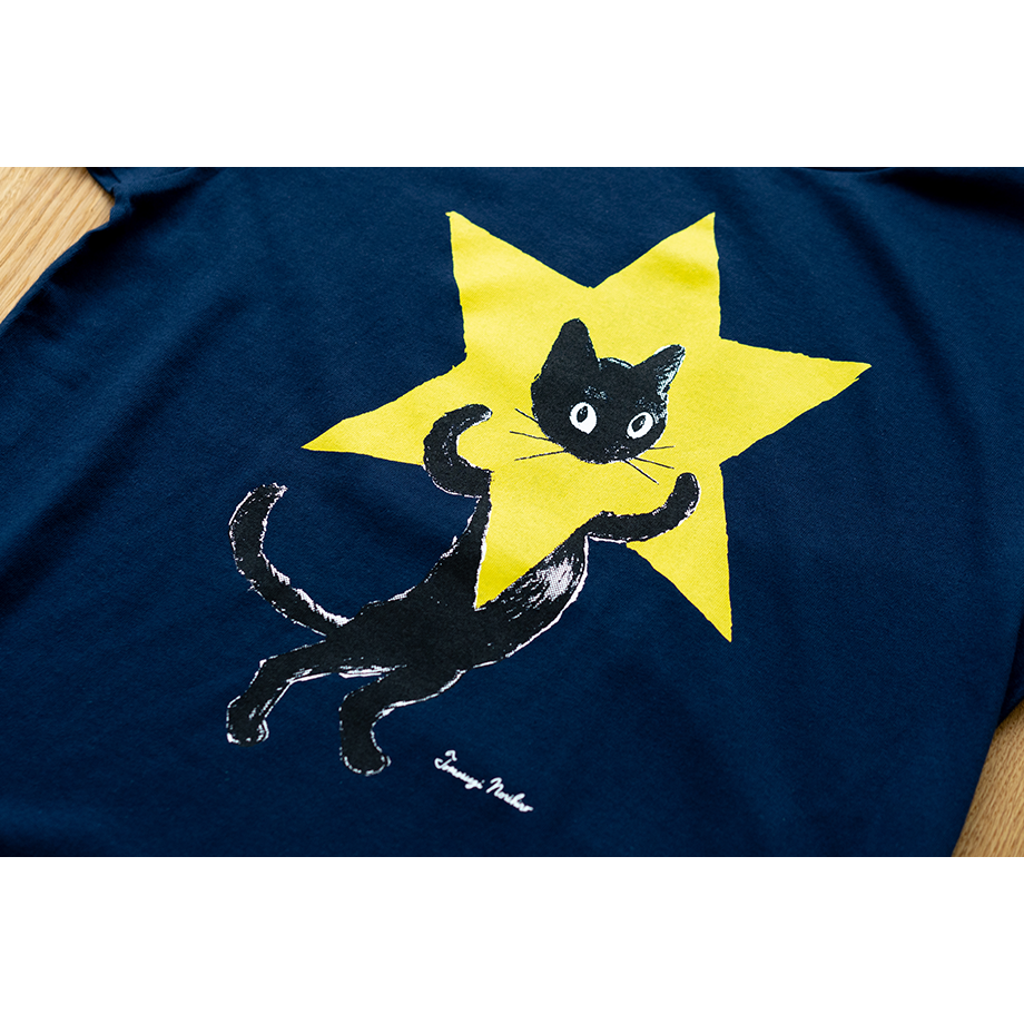 商品画像(【新発売!】『スターニャン』Tシャツ(ネイビー))