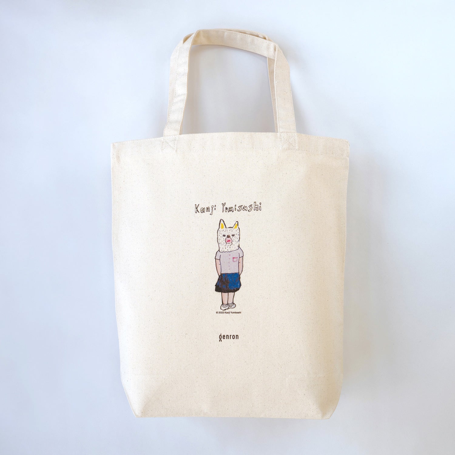 商品画像（弓指寛治×ゲンロン トートバッグ（狼少女））